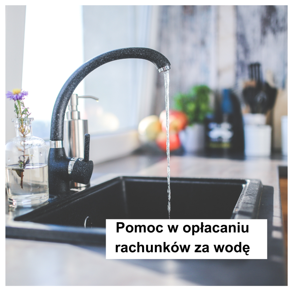 Pomoc w opłacaniu rachunków za wodę 